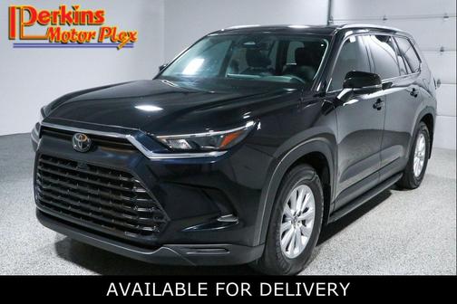 Midnight Black Metallic 2024 Toyota Grand Highlander XLE