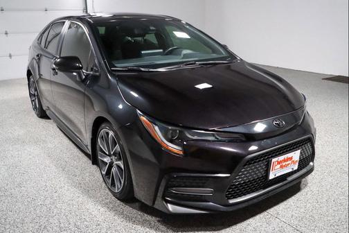 Black Sand Pearl 2022 Toyota Corolla SE