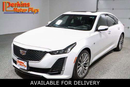 Summit White 2023 Cadillac CT5 Premium Luxury