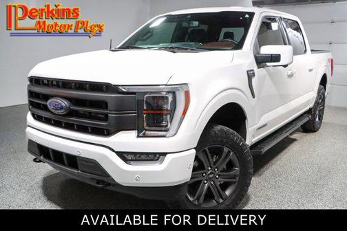 Star White Metallic Tri-Coat 2022 Ford F-150 Lariat