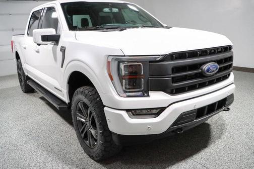 Star White Metallic Tri-Coat 2022 Ford F-150 Lariat