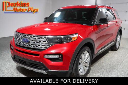 Rapid Red Metallic Tinted Clearcoat 2020 Ford Explorer Limited