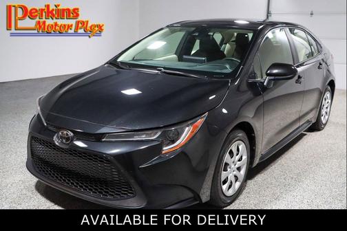 Black Sand Pearl 2020 Toyota Corolla LE