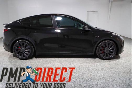 Solid Black 2021 Tesla Model Y Performance Dual Motor All-Wheel Drive