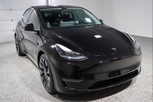 Solid Black 2021 Tesla Model Y Performance Dual Motor All-Wheel Drive