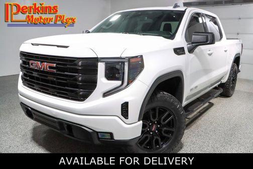 Summit White 2023 GMC Sierra 1500 Elevation