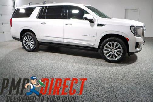 White Frost Tricoat 2024 GMC Yukon XL Denali