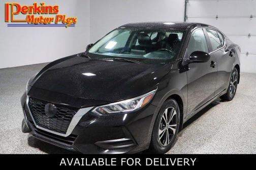 Super Black 2022 Nissan Sentra SV