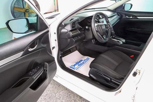Platinum White Pearl 2020 Honda Civic LX