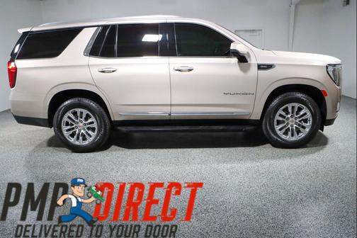 Pearl Beige Metallic 2021 GMC Yukon SLT