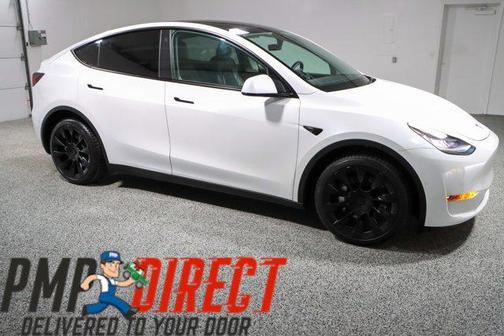 Pearl White Multi-Coat 2021 Tesla Model Y Long Range Dual Motor All-Wheel Drive