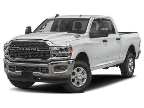 Bright White Clearcoat 2023 RAM 2500 Big Horn Crew Cab 4x4 6'4' Box