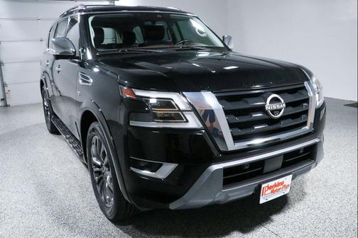 Super Black 2021 Nissan Armada Platinum 4WD