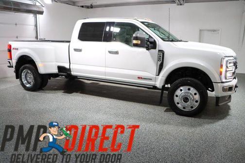 Star White Metallic Tri-Coat 2025 Ford F-450 Platinum
