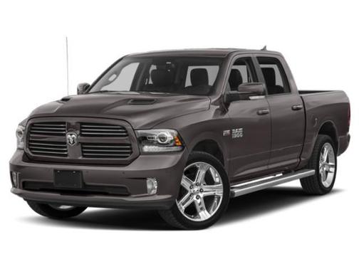 Brilliant Black Crystal Pearlcoat 2018 RAM 1500 Big Horn