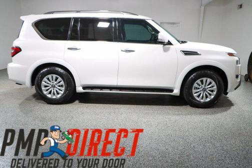 Aspen White Tricoat 2023 Nissan Armada SV 2WD
