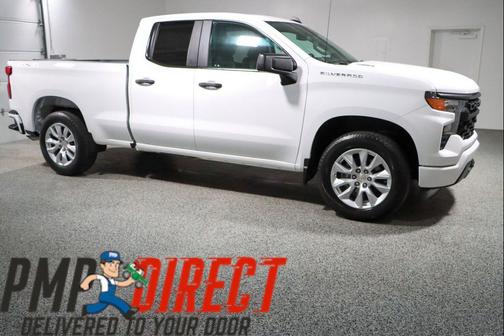 Summit White 2024 Chevrolet Silverado 1500 Custom