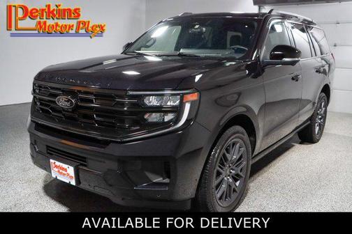 Agate Black Metallic 2025 Ford Expedition Platinum