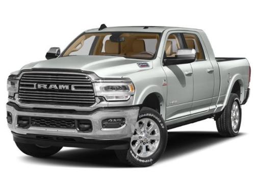 Bright White Clearcoat 2022 RAM 2500 Laramie Mega Cab 4x4 6'4' Box