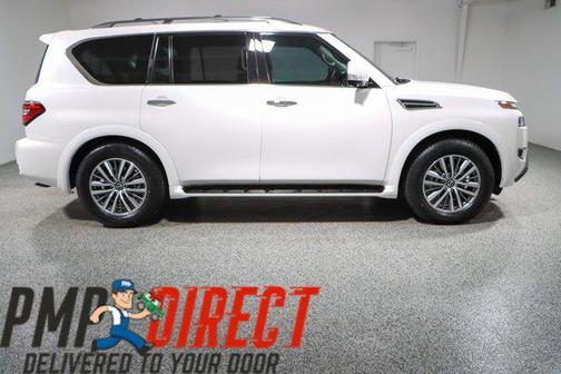 Aspen White Tricoat 2023 Nissan Armada SL 2WD