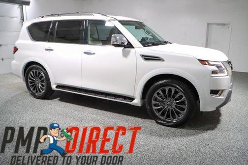 Aspen White Tricoat 2024 Nissan Armada Platinum 4WD