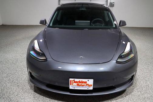 Gray 2021 Tesla Model 3 Long Range