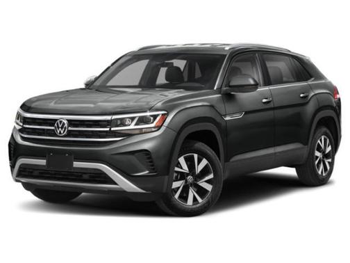 Pure Gray 2023 Volkswagen Atlas Cross Sport 3.6L V6 SEL Premium R-Line