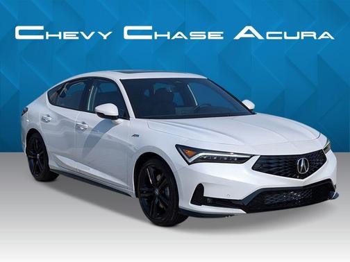Platinum White Pearl 2026 Acura Integra FWD A-Spec with Technology