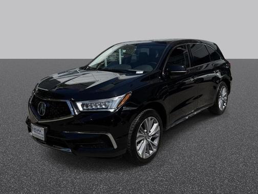 Crystal Black Pearl 2017 Acura MDX w/Technology Pkg