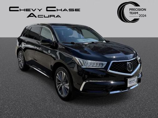 Crystal Black Pearl 2017 Acura MDX w/Technology Pkg