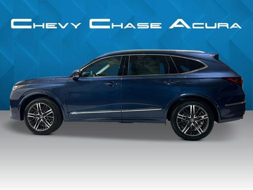 Canyon River Blue Metallic 2026 Acura MDX Advance Package