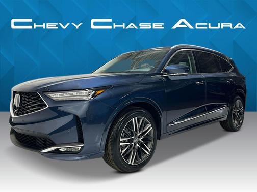 Canyon River Blue Metallic 2026 Acura MDX Advance Package
