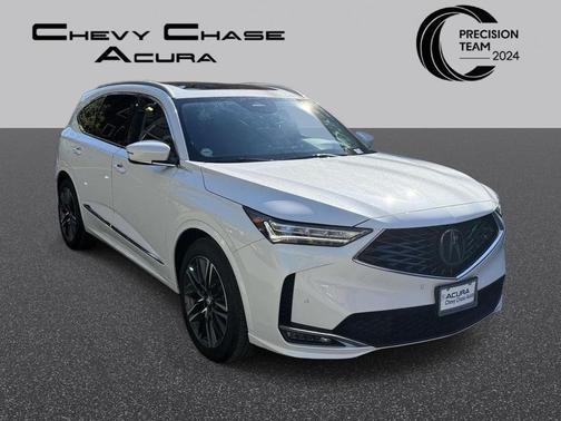 Platinum White Pearl 2026 Acura MDX Advance Package