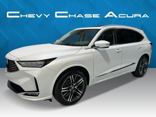 Platinum White Pearl 2026 Acura MDX Advance Package