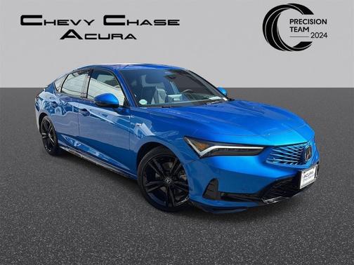 Double Apex Blue Pearl 2026 Acura Integra FWD A-Spec with Technology