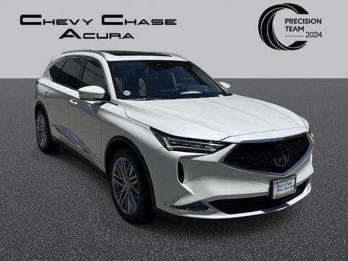 Platinum White Pearl 2023 Acura MDX Advance Package