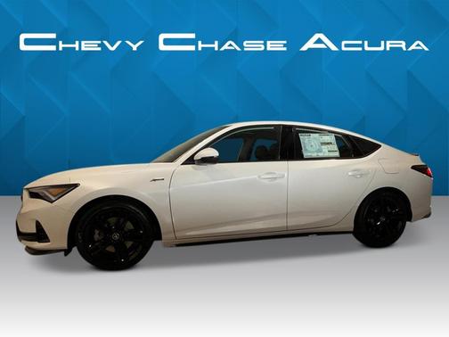 Platinum White Pearl 2026 Acura Integra FWD A-Spec with Technology