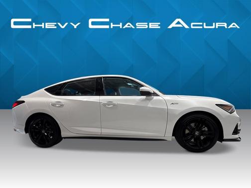 Platinum White Pearl 2026 Acura Integra FWD A-Spec with Technology