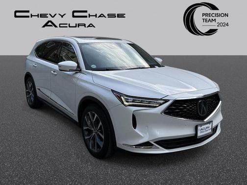 Platinum White Pearl 2023 Acura MDX Technology Package
