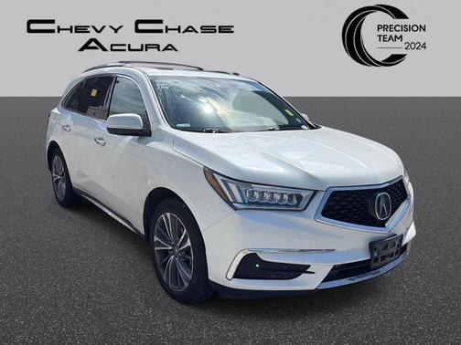 White Diamond Pearl 2017 Acura MDX 3.5L w/Technology Package