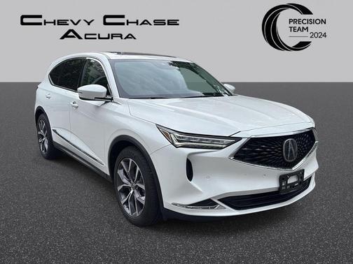 Platinum White Pearl 2023 Acura MDX Technology Package