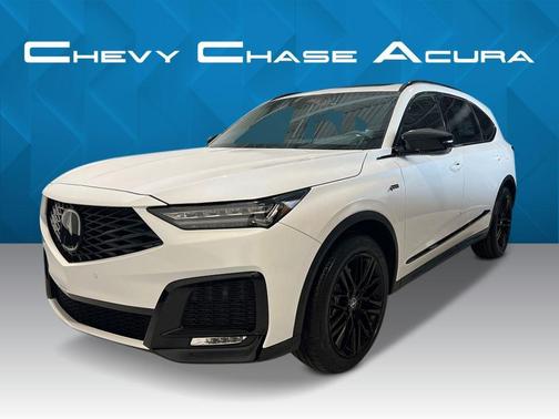 Platinum White Pearl 2026 Acura MDX A-SPEC Advance Package