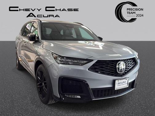 Lunar Silver Metallic 2025 Acura MDX A-SPEC Advance Package