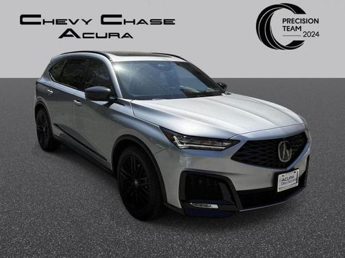 Lunar Silver Metallic 2025 Acura MDX A-SPEC Advance Package