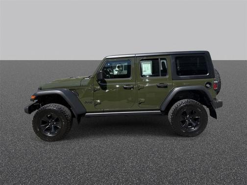 Sarge Green Clearcoat 2022 Jeep Wrangler Unlimited Sport