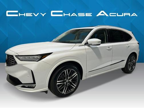 Platinum White Pearl 2026 Acura MDX Advance Package