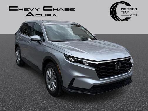 Solar Silver Metallic 2026 Honda CR-V EX AWD