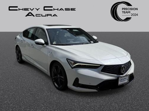 Platinum White Pearl 2024 Acura Integra A-SPEC Technology