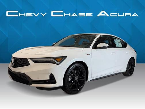 Platinum White Pearl 2026 Acura Integra FWD A-Spec with Technology