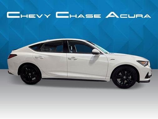 Platinum White Pearl 2026 Acura Integra FWD A-Spec